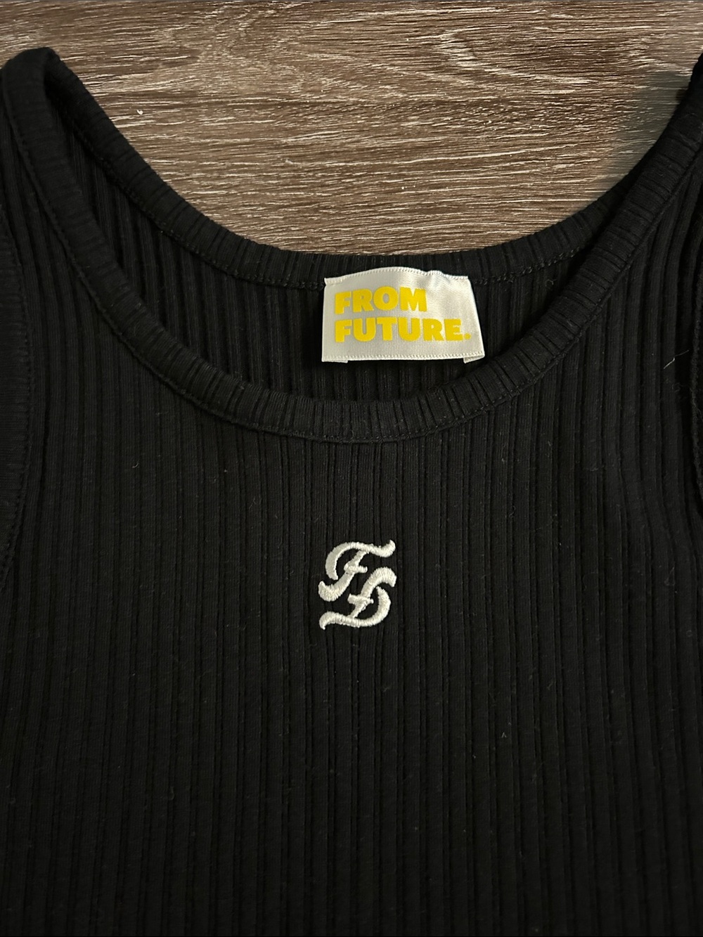 From Future Ribbed Logo Tank - Picture 4 of 6